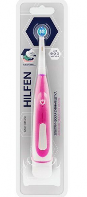 Купить хилфен (hilfen) электрическая зубная щетка детская розовая артикул r2021 в Городце