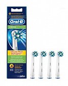 Купить oral-b (орал-би) насадка для электрической зубной щетки crossaction eb50rb, 4 шт в Городце