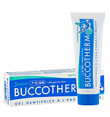 Купить buccotherm (буккотерм) гель-паста зубная для детей от 7 до 12 лет лет со вкусом мяты с термальной водой, 50мл в Городце