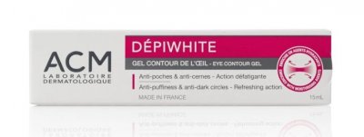 Купить acm depiwhite eye contour, гель для удаления темных пятен кругов мешков под глазами и гиперпигментации вокруг глаз, 15 мл в Городце