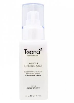Купить тиана (teana) тоник энергия совершенства многокомпонентный для очищения кожи и удаления макияжа, 100мл в Городце