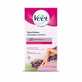 Купить veet easy gel (вит) полоски восковые для нормальной кожи, 10шт в Городце