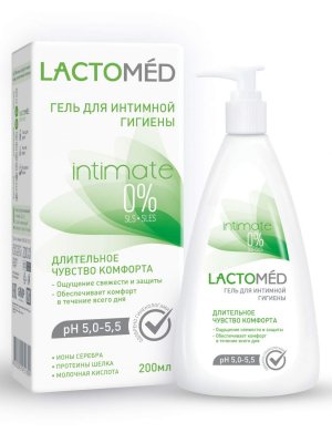 Купить lactomed (лактомед) гель для интимной гигиены чувство комфорта, 200мл в Городце