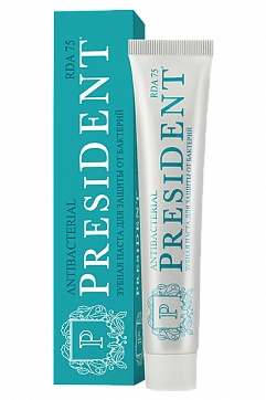 ПрезиДЕНТ (PresiDENT) зубная паста Antibacterial, 50мл