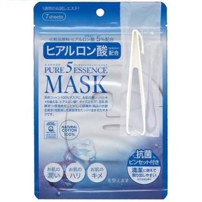 Купить japan gals (джапан галс) маска гиалуроновая кислота pure5 essential, 30 шт в Городце