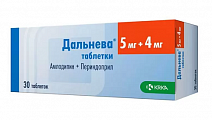 Купить дальнева, таблетки 5мг+4мг, 30 шт в Городце