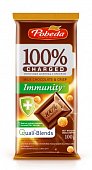 Купить charged immunity (чаржед), шоколад молочный с крипсом, 100г в Городце
