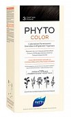 Купить фитосолба фитоколор (phytosolba phyto color) краска для волос оттенок 3 темный шатен в Городце