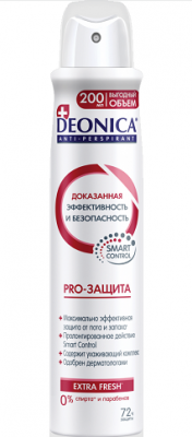 Купить deonica (деоника) дезодорнат-спрей pro-защита, 200мл в Городце