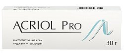 Купить акриол про, крем для местного и наружного применения 2,5%+2,5%, туба 30г в Городце