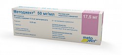 Купить методжект, раствор для подкожного введения 50мг/мл, шприц 0,35мл в Городце
