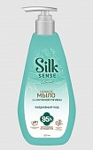 Купить silk sense (силк сенс) мыло нежное для интимной гигиены с экстрактом алоэ и календулы, 190 мл в Городце