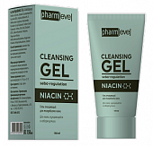 Купить pharmlevel (фармлевел) niacin гель очищающий для микробиома кожи лица, 150мл  в Городце
