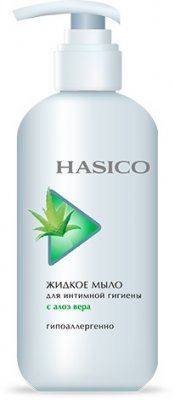 Купить hasico (хасико) мыло жидкое для интимной гигиены алоэ вера, 250мл в Городце