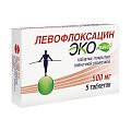 Купить левофлоксацин эколевид, таблетки, покрытые пленочной оболочкой 500мг, 5 шт в Городце