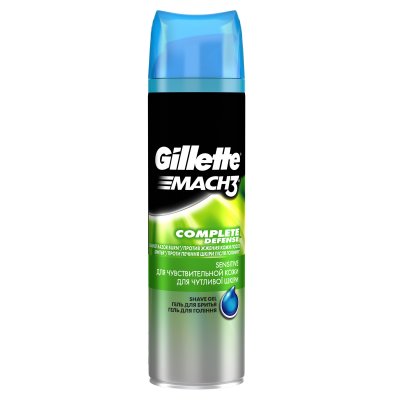 Купить gillette m3 series pure & sensitive (жиллет) гель для бритья для чувствительной кожи, 200 мл в Городце