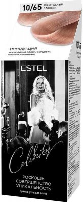Купить estel (эстель) краска-уход для волос celebrity тон 10/65 жемчужный блондин в Городце