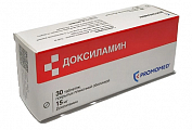 Купить доксиламин, таблетки, покрытые пленочной оболочкой 15мг, 30 шт в Городце