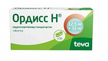 Купить ордисс н, таблетки 12,5 мг+32 мг, 30 шт в Городце
