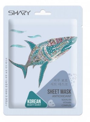 Купить шери (shary) маска-антиокисдант для лица сквалан и комплекс витаминов 25г в Городце