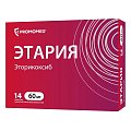 Купить этария, таблетки, покрытые пленочной оболочкой 60мг, 14 шт в Городце