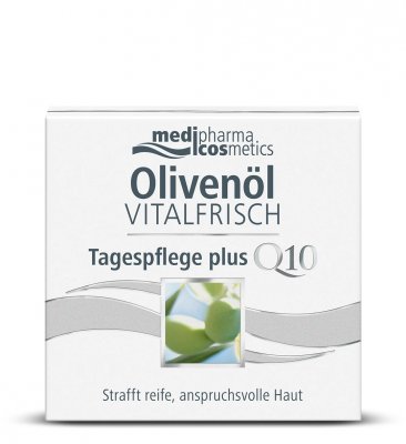 Купить медифарма косметик (medipharma cosmetics) olivenol vitalfrisch крем для лица дневной против морщин, 50мл в Городце