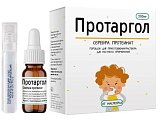 Купить протаргол, порошок для приготовления раствора для местного применения 200мг, 1шт+растворитель+флакон с крышкой-пипеткой в Городце