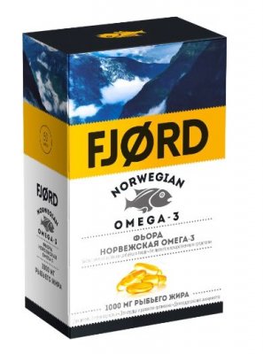Купить фьорд (fjord) норвежская омега-3, капсулы 60 шт бад в Городце