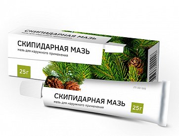 Скипидарная мазь для наружного применения, 25г Скипидарная мазь для наружного применения, 25г