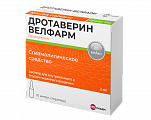 Купить дротаверин велфарм, раствор для внутривенного и внутримышечного введения 20мг/мл, ампулы 2мл, 10 шт в Городце