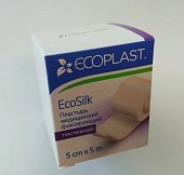 Купить ecoplast ecosilk медицинский фиксирующий текстильный 5см х 5м в Городце