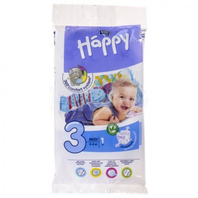 Купить bella baby happy (белла) подгузники 3 миди 5-9кг 1 шт в Городце