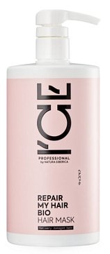 Натура Сиберика ICE Professional by маска для сильно повреждённых волос Repair My Hair, 750мл