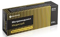 Купить метронидазол медисорб, таблетки 250мг, 20 шт в Городце