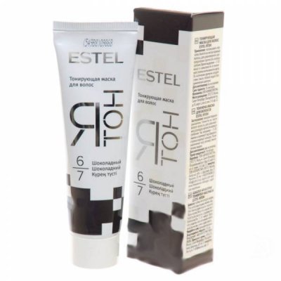 Купить estel (эстель) маска для волос тонирующая ятон 60 мл тон 6/7 шоколад в Городце