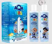 Купить aqa baby (аква беби) kids набор: шампунь и гель для душа для мальчиков с морскими минералами 200 мл+пена для ванны с лавандой 200 мл в Городце