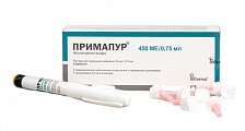 Купить примапур, раствор для подкожного введения 33мкг/0,75мл, шприц-ручка, 1 шт в Городце