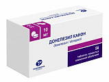 Купить донепезил канон, таблетки, покрытые пленочной оболочкой 10 мг 56 шт в Городце