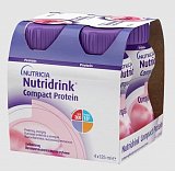 Nutridrink (Нутридринк) Компакт Протеин со вкусом клубники 125мл, 4 шт