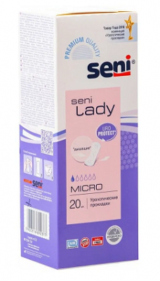 Купить seni lady (сени леди) прокладки урологические микро 20шт в Городце