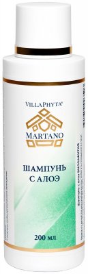 Купить виллафита (villaphyta) шампунь для волос с алоэ, 200мл в Городце