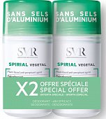 Купить svr spirial (свр) набор: дезодорант-антиперспирант растительный, 50 мл х 2 шт в Городце