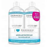 Dermedic Hydrain3 (Дермедик) мицеллярная вода 500 мл 2шт