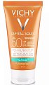 Купить vichy capital soleil (виши) эмульсия для лица матирующая драй тач 50мл spf50 в Городце