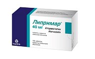 Купить липримар, таблетки покрытые пленочной оболочкой 40 мг, 100 шт в Городце