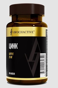 Awochactive (Авочактив) Цинк, капсулы 450мг 60 шт. БАД