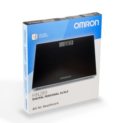 Купить omron (омрон) весы электронные цифровые hn-289 черные в Городце