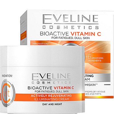 Купить eveline (эвелин) крем омолаживающий 6 компонентов биоактив витамин с 50мл в Городце
