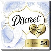 Купить discreet (дискрит) прокладки ежедневные skin love multiform, 54шт в Городце
