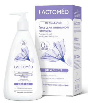 Купить lactomed (лактомед) гель для интимной гигиены деликатный уход, 200мл в Городце